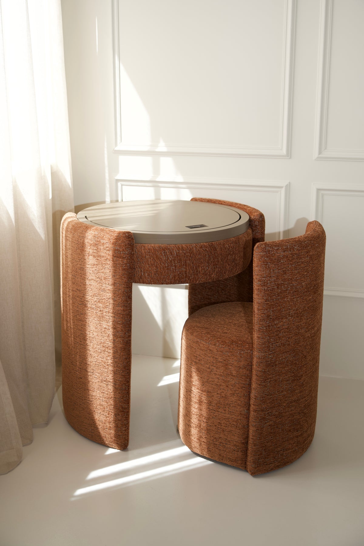 Yome Collection YOME Vanity Table Terracotta | Luxuriöser Makeup Table – Yomecollection.de